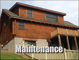  Albany, Ohio Log Home Maintenance